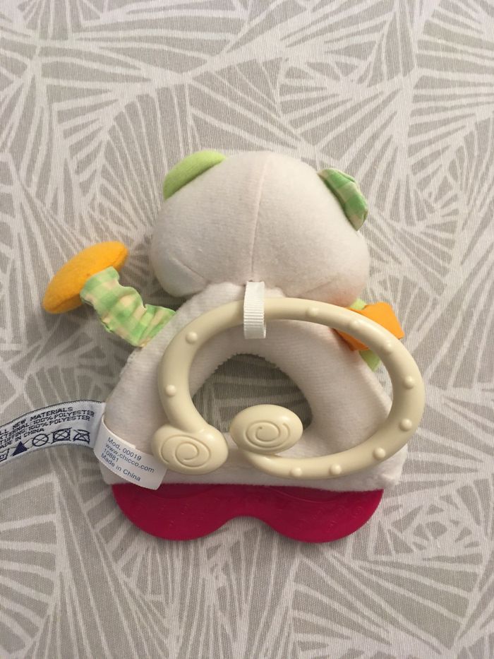 Doudou ourson anneau de dentition Chicco - photo numéro 2