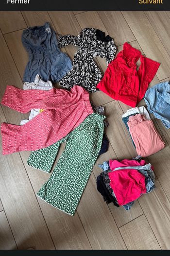 Lot vêtements fille