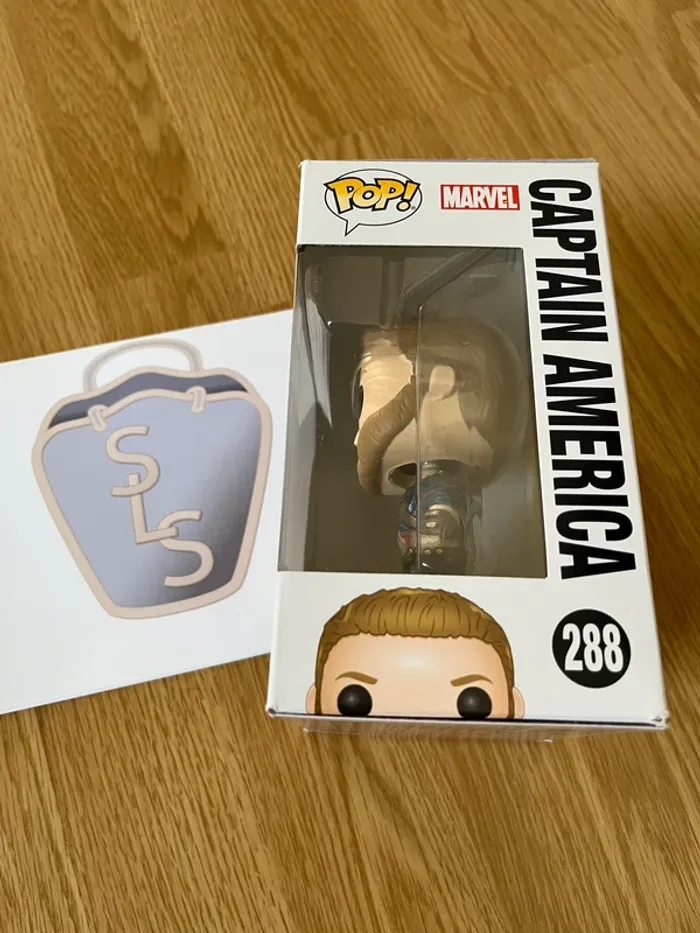 Funko Pop Marvel Avengers Infinity War Captain America - photo numéro 2