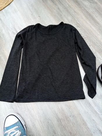 T shirt manche longue uni 12A