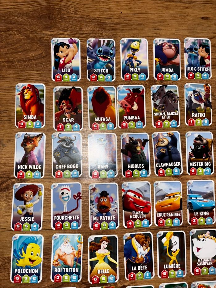 Collection complète Disney - 108 cartes - photo numéro 2