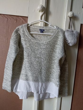 Pull léger fil pailleté