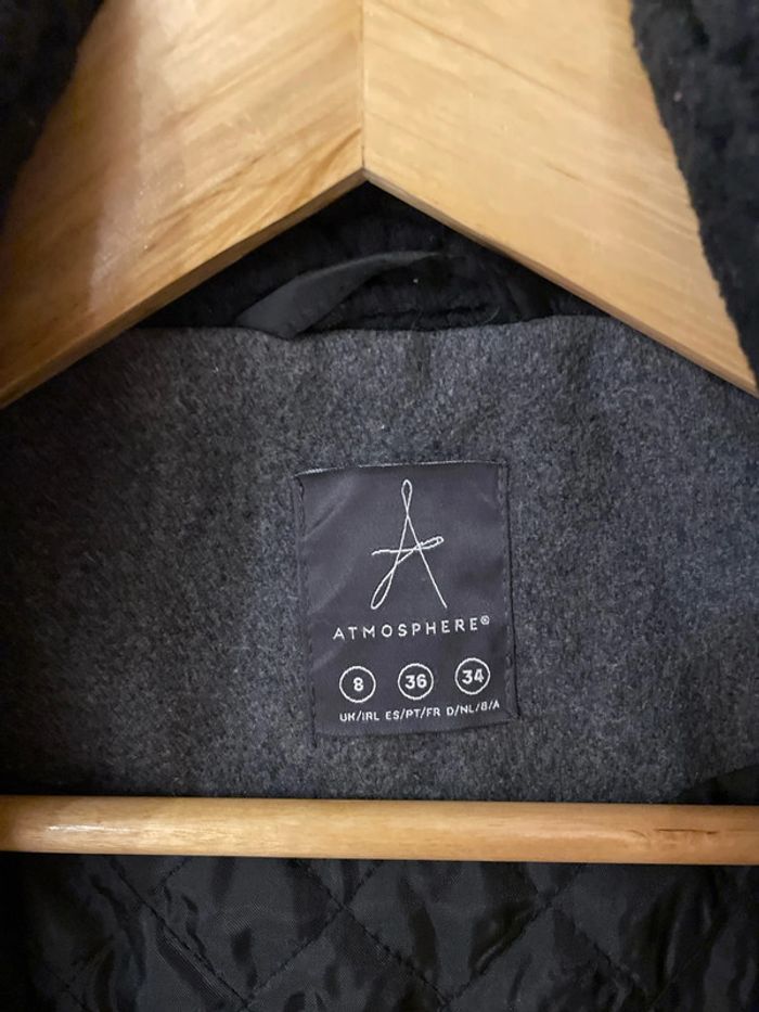 Manteaux gris atmosphère taille 36 - photo numéro 4