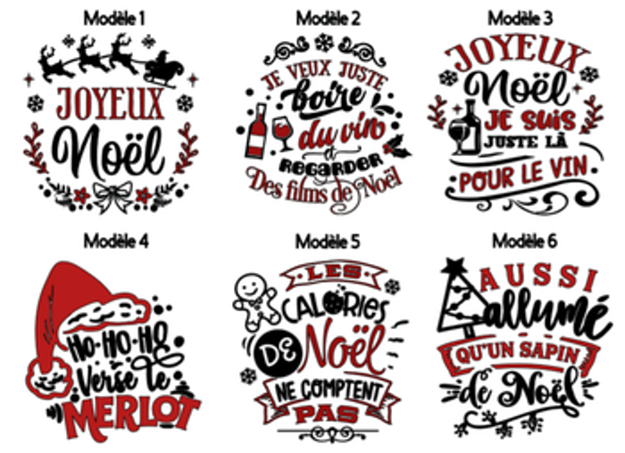 Gobelet de Noël personnalisé pour vos proches | messages de Noël - photo numéro 2