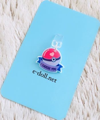 Strap Bijoux Fait Main Pokeball Love