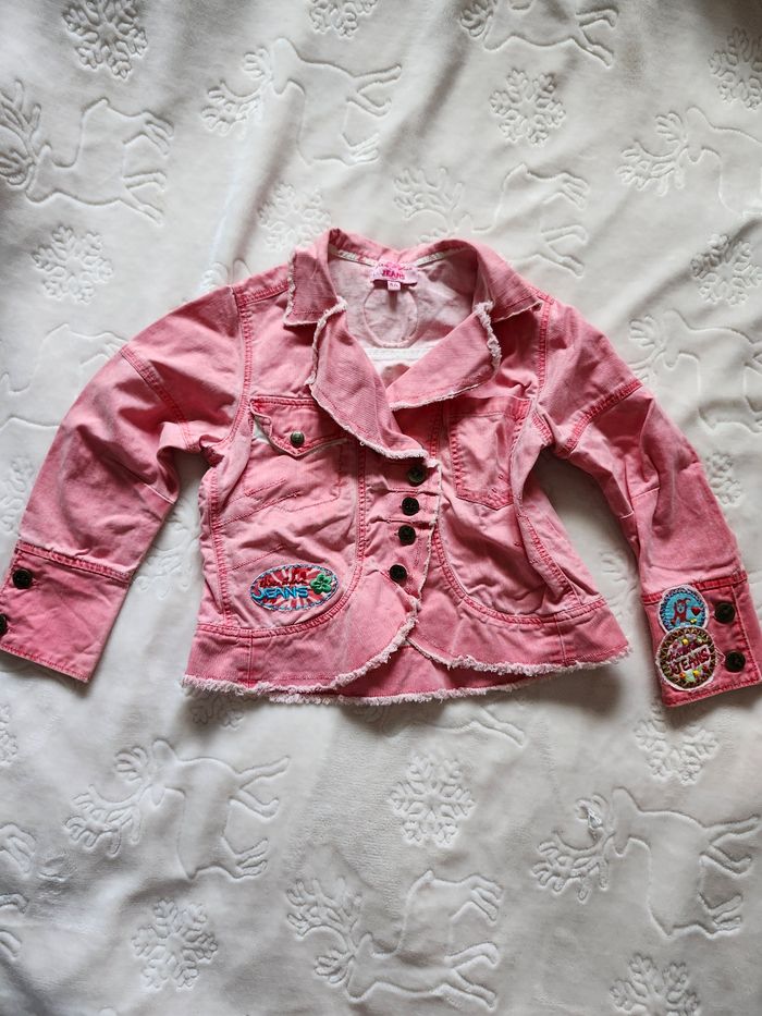 Veste en jean Eliane et Lena