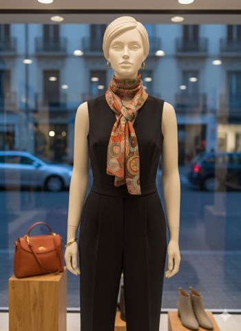 Foulard "Éclat Bohème