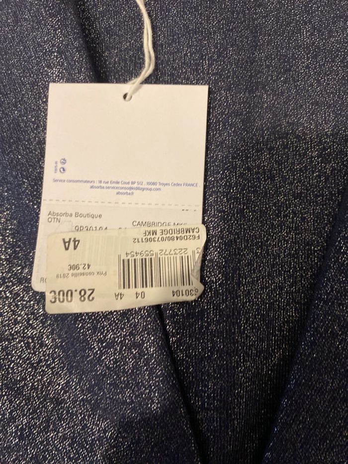 Robe festive absorba taille 4 ans - photo numéro 2