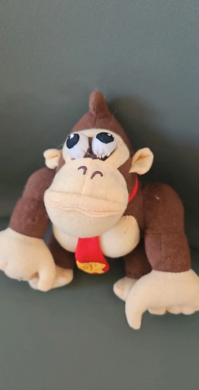 Peluche donkey kong - photo numéro 2