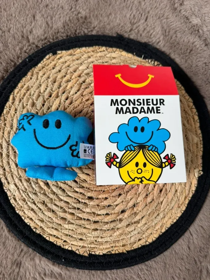 Peluche Monsieur Madame McDonald’s 🌸