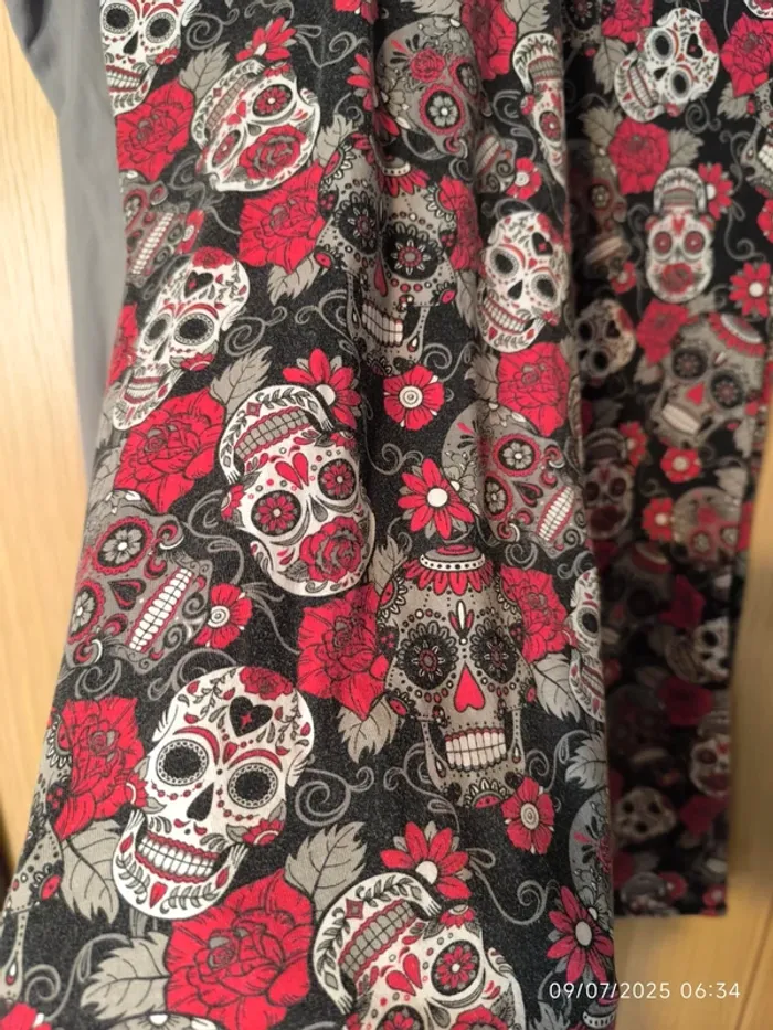 Robe grise Calaveras (L 42) - photo numéro 3