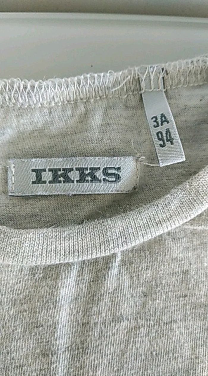 Tee shirt IKKS 3 ans - photo numéro 3