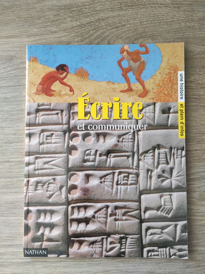 Livre écrire et communiquer de Nathan