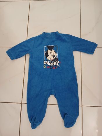 Pyjama garcon mikey mouse taille 6 mois
