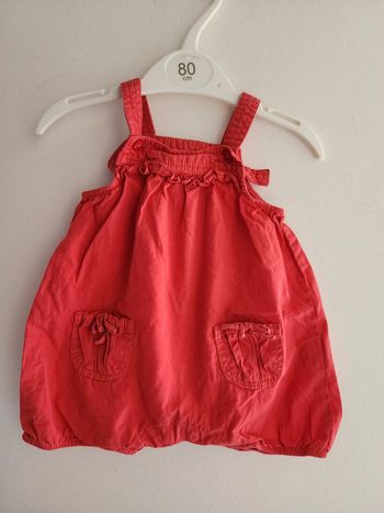 Salopette fille 1 mois- obaibi- tres bon état