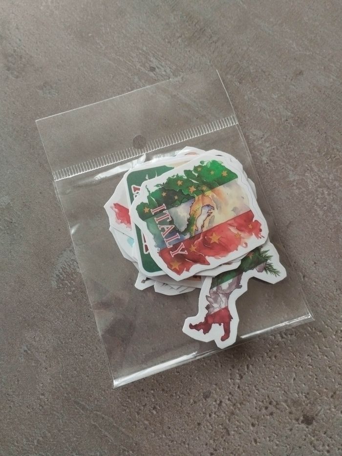 Lot stickers autocollants Italie 🇮🇹 - photo numéro 2