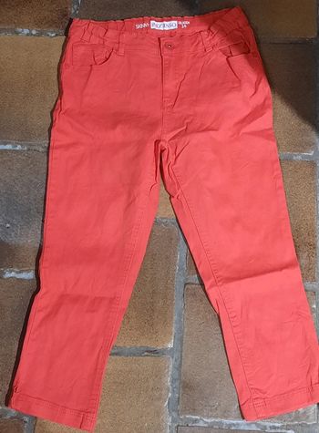 Pantalon 3/4 skinny taille ajustable taille 14 ans In extenso