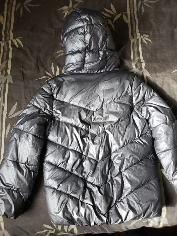 Doudoune grise taille 10 ans - photo numéro 2