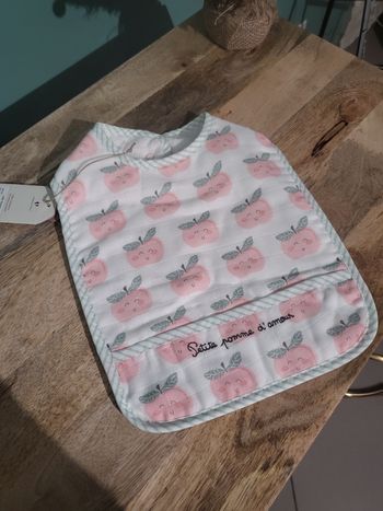 Bavoir coton bio