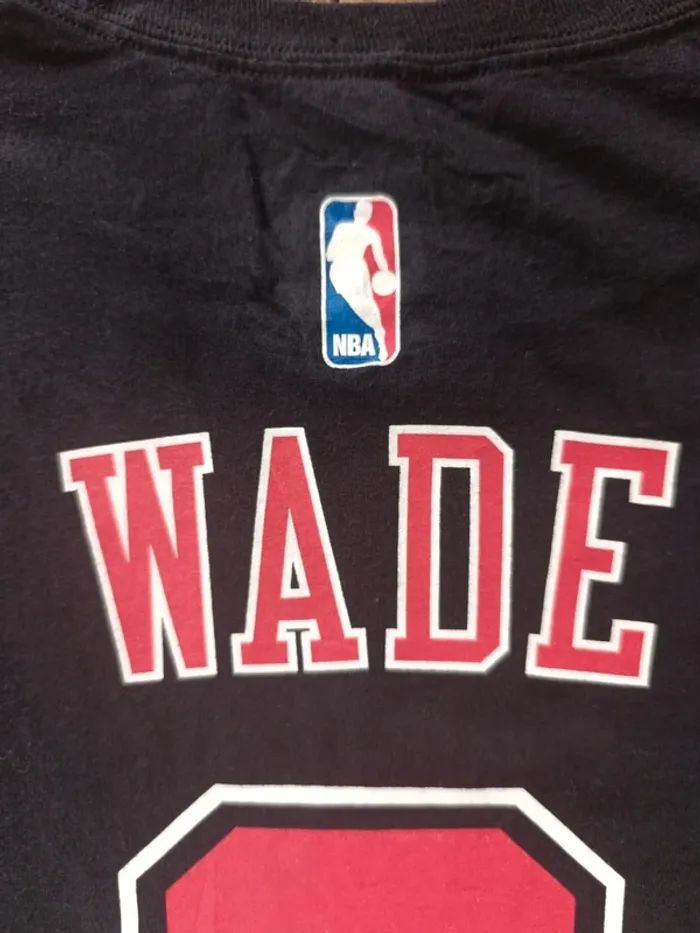 T-shirt NBA Chicago Bulls Wade 3 Taille XXL adidas - photo numéro 5