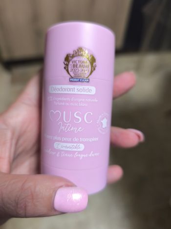 Musc intime déodorant l irrésistible