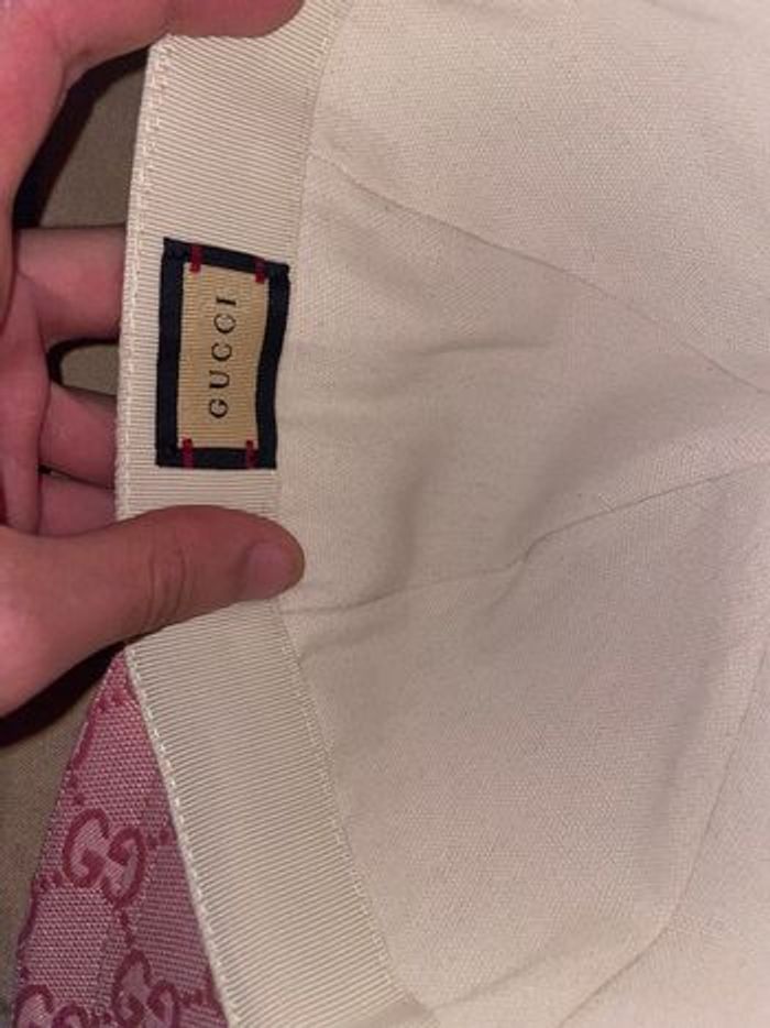 Casquette Gucci Dubai rose neuve - photo numéro 5