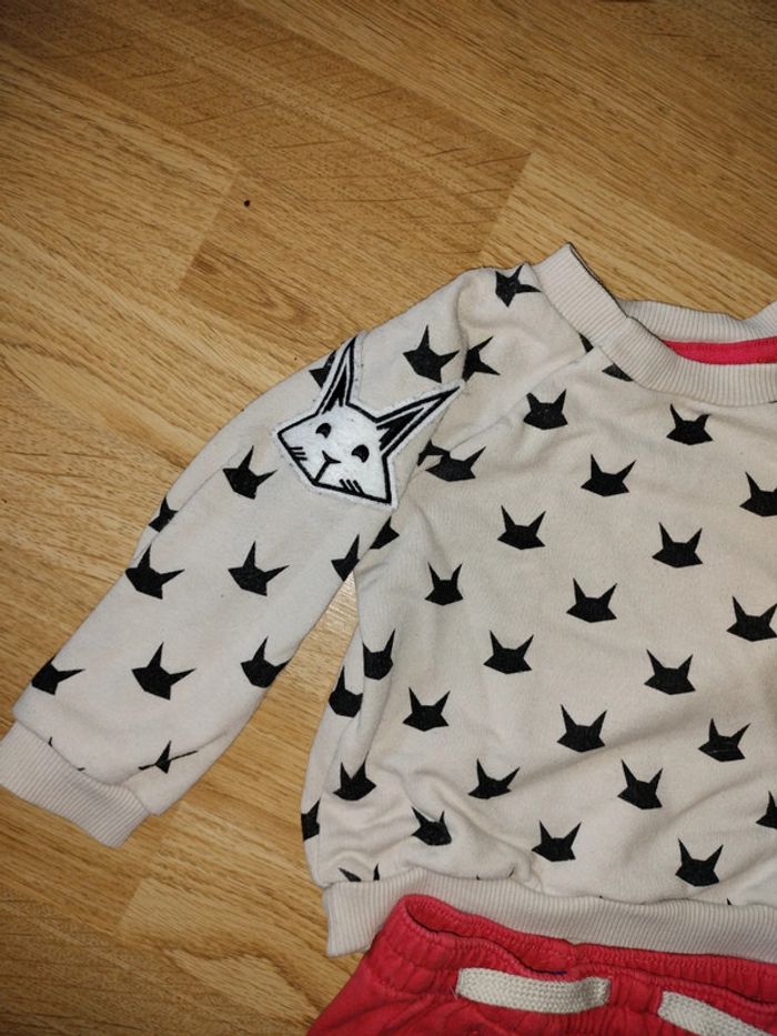 Ensemble sûrement adidas 6-9Mois - photo numéro 3