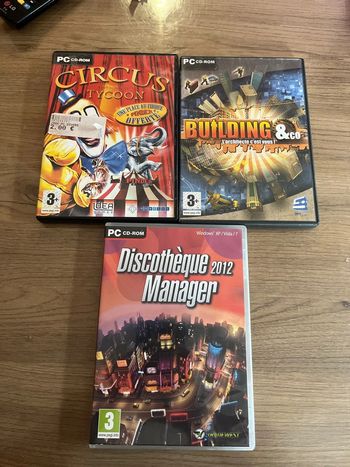 Lot 3 jeux pc