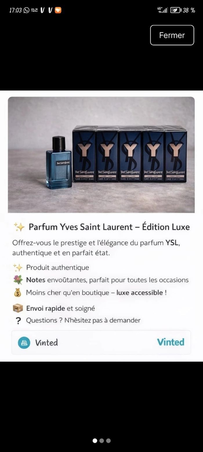 Parfums concentrés miniatures Élixir Yves St Laurent - photo numéro 4