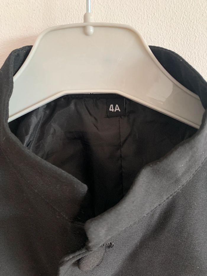 Costume 4 ans Adriano Jacometti noir / Pantalon taille élastique - photo numéro 7