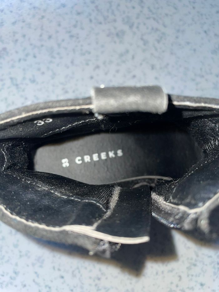 boots noire Creeks Pointure 33 - photo numéro 6