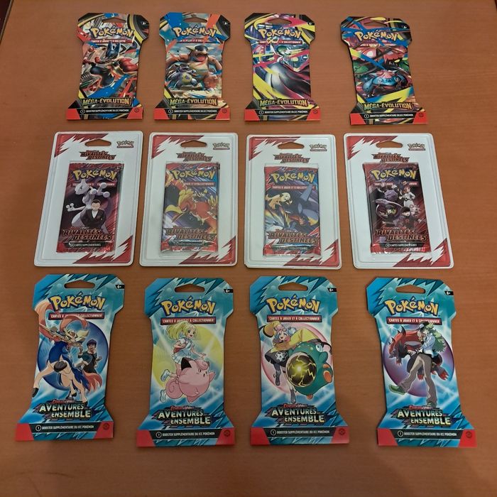 Lot pokémon  de 3 artsets scellés ME1 EV10 EV9 - photo numéro 2