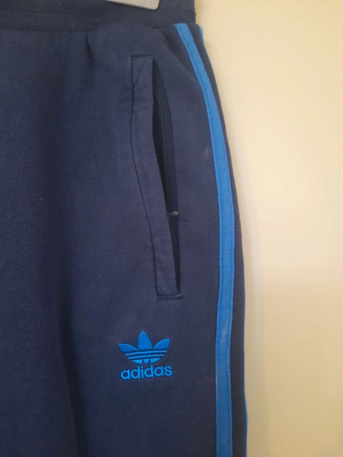 Jogging Adidas bleu marine - photo numéro 2