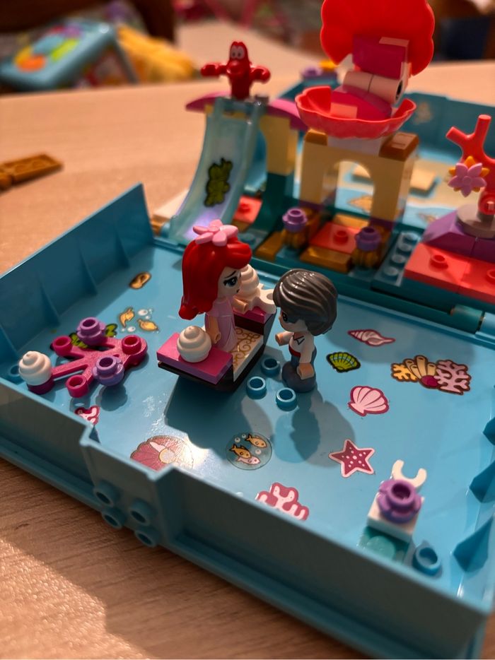 LEGO 43176 - coffret la petite sirène - Ariel - Disney - photo numéro 3