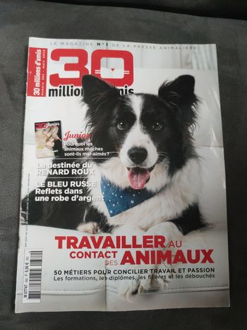 Magazine 30 millions d'amis numéro 382 mars 2020