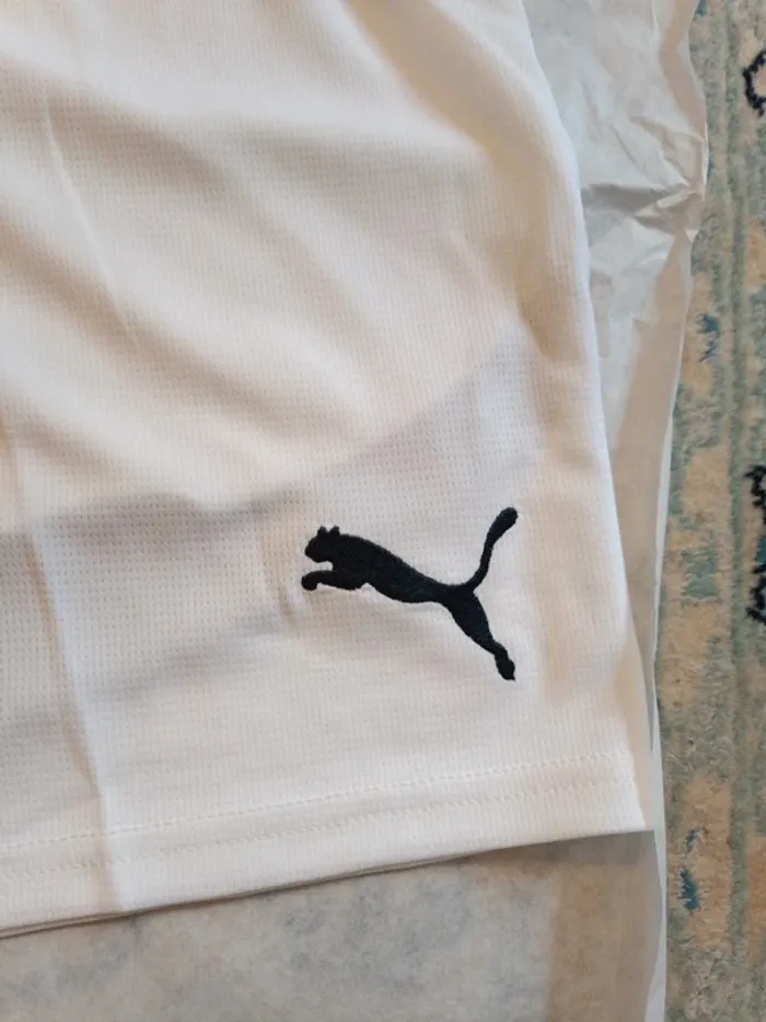 Short de foot Puma équipe Manchester City 2024/2025 taille 13/14 ans original neuf - photo numéro 3
