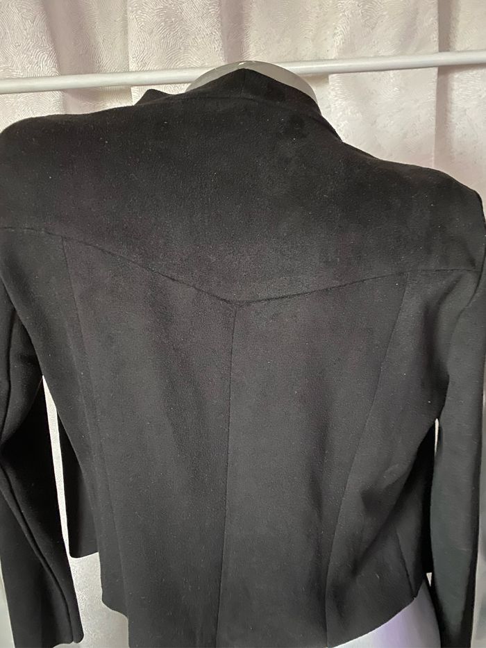 Superbe veste souple asymétrique suédine 38 - photo numéro 3