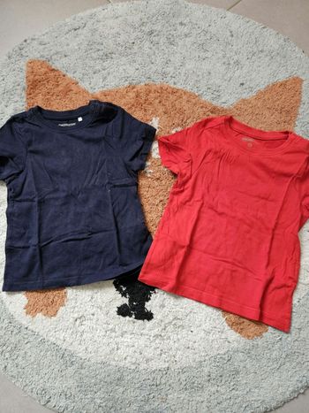 Lot de 2 t-shirt- 24mois 