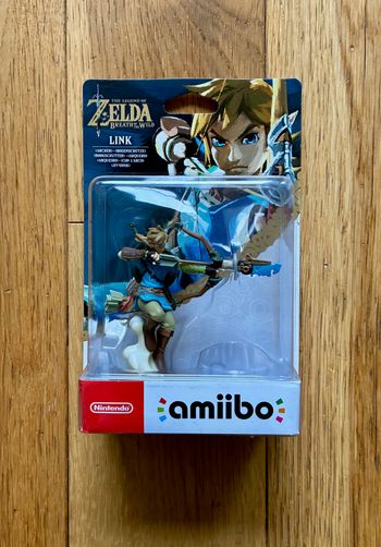 Amiibo ZELDA Link Archer Breath of the Wild NEUF