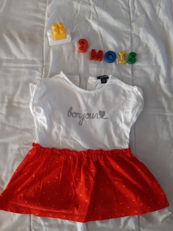 Robe courte Kiabi - 9 mois