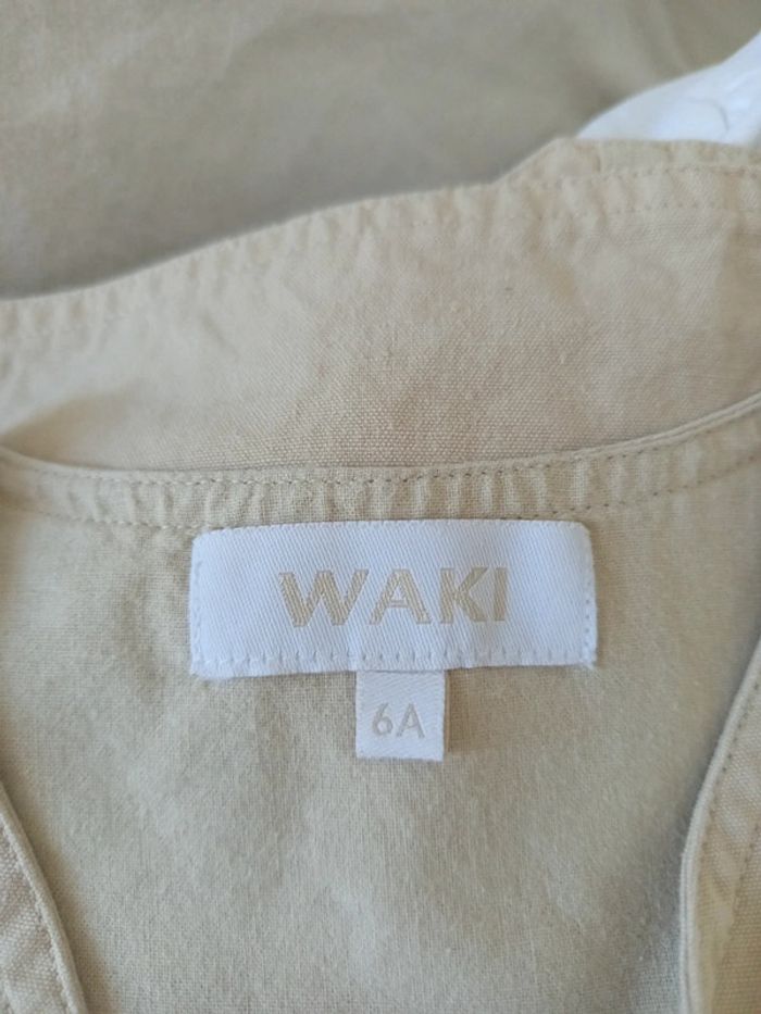 Veste sans manche beige taille 6 ans - photo numéro 5