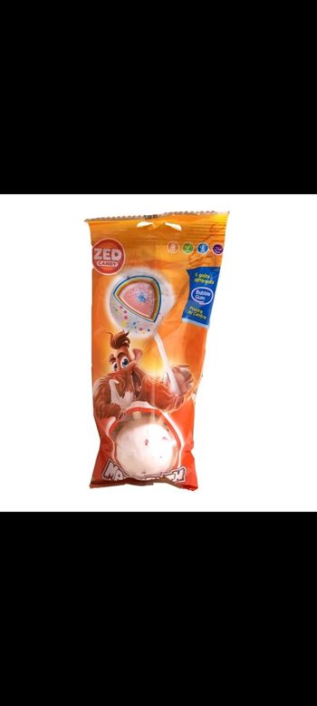 Lot de 5 sucettes mammouth