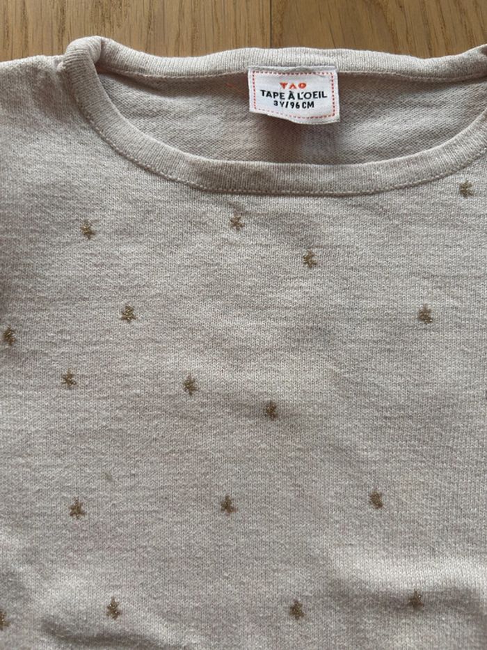 Pull rose poudré Tape à l’œil - 3 ans - photo numéro 2