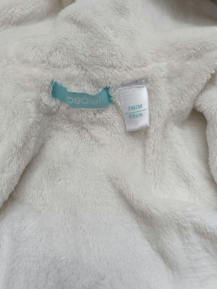 Veste gris chaude bébé - photo numéro 3