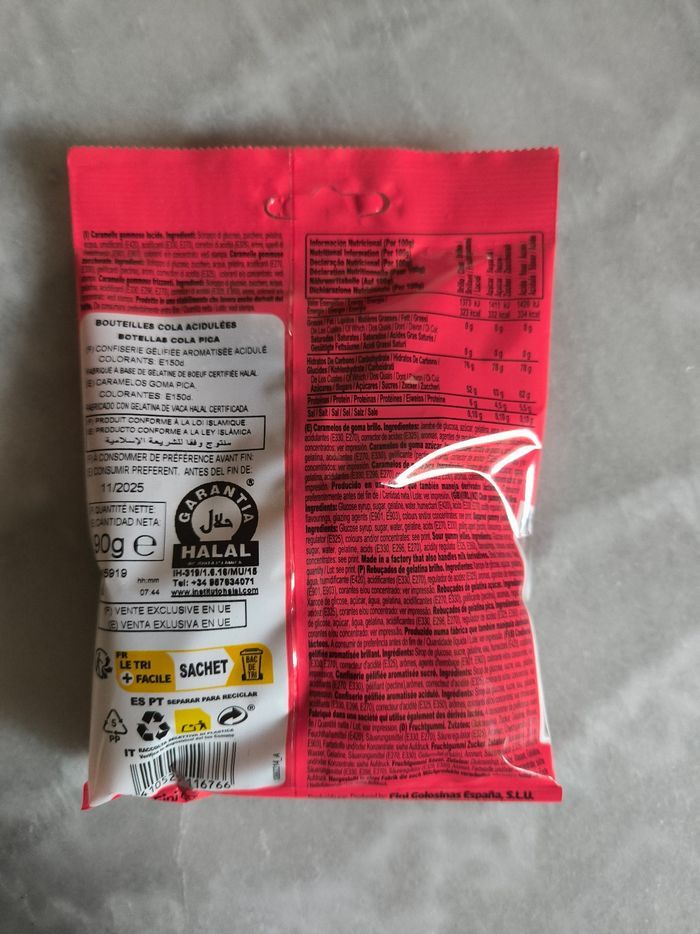 2 Sachets de bouteilles cola  acide - photo numéro 2