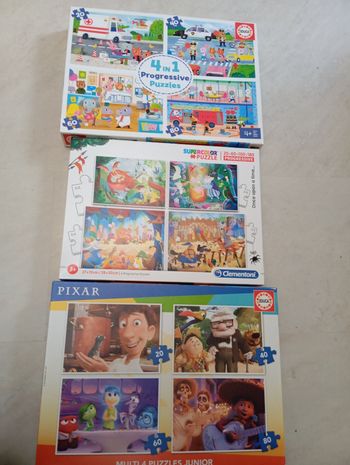 Lot de puzzles enfants