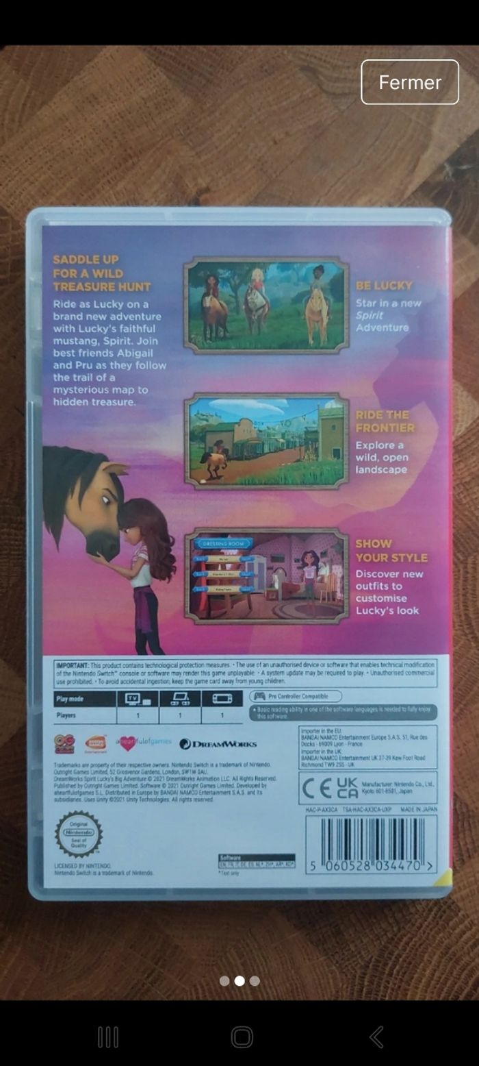 Jeu spirit - photo numéro 2