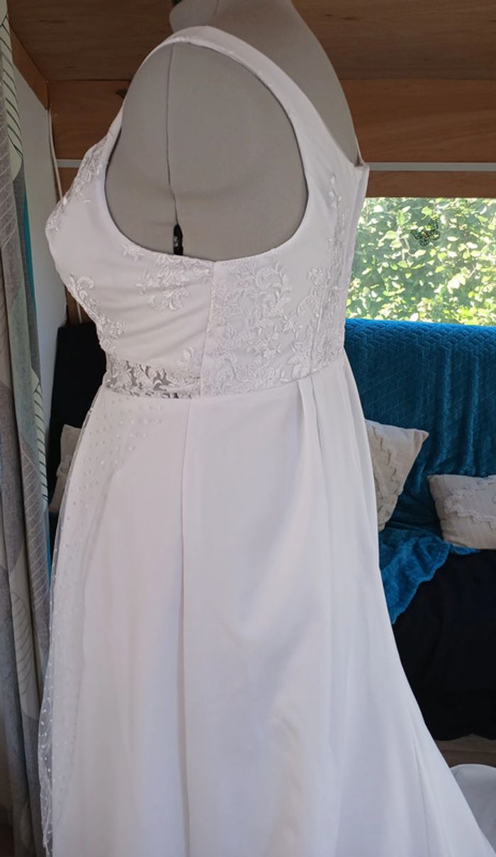 robe de mariée unique taille 48/50 - photo numéro 11