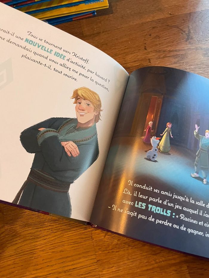 Livre Disney Histoire d’Arendelle La reine des neiges 2 Soirée jeux en famille - photo numéro 5