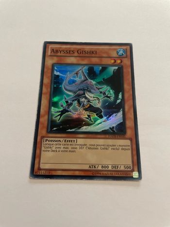 Yu-Gi-Oh! Abysses Gishki HA05-FR031 Super Rare